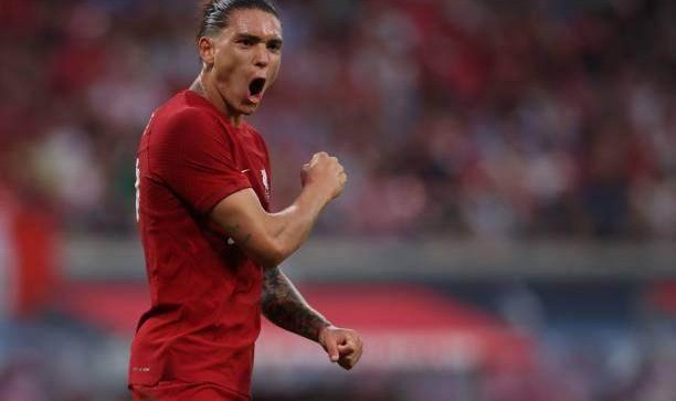 意昂体育官网-努涅斯四发礼炮敲山震虎，英超后卫们该瑟瑟发抖了